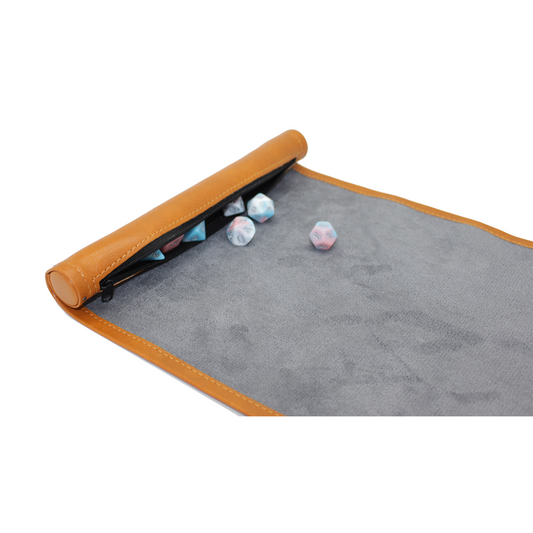 Dice Tray Scroll - Brown