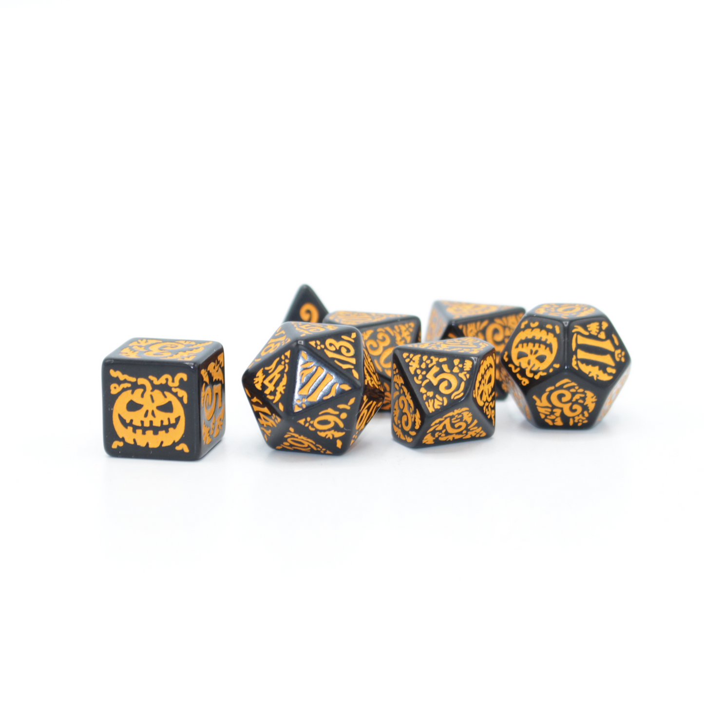 Halloween Pumpkin Dice Set