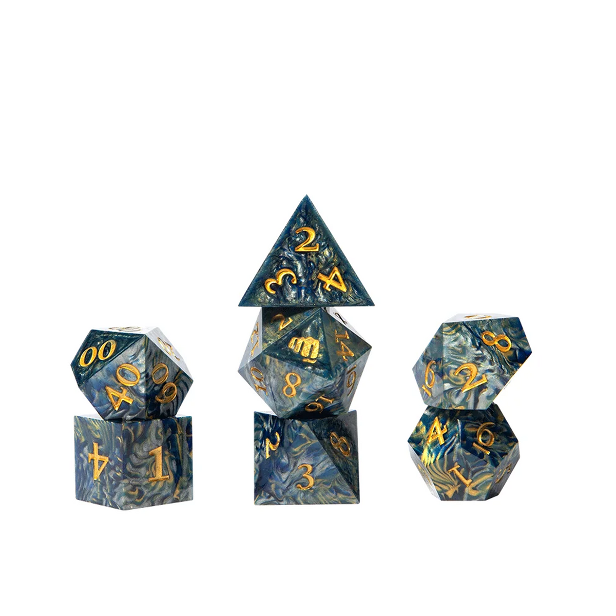 Critical Role Champion Dice Set: Beauregard Lionett