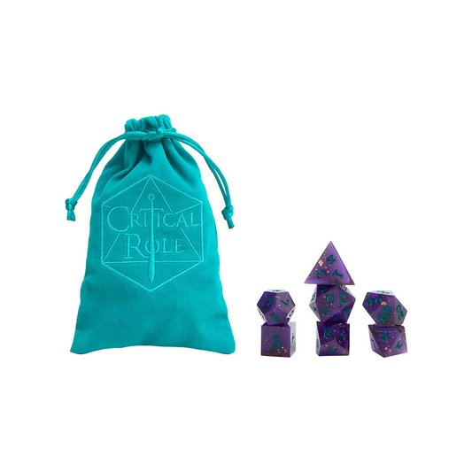 Critical Role Champion Dice Set - Mollymauk Tealeaf