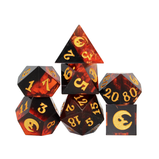 The Crooked Moon Dice Set