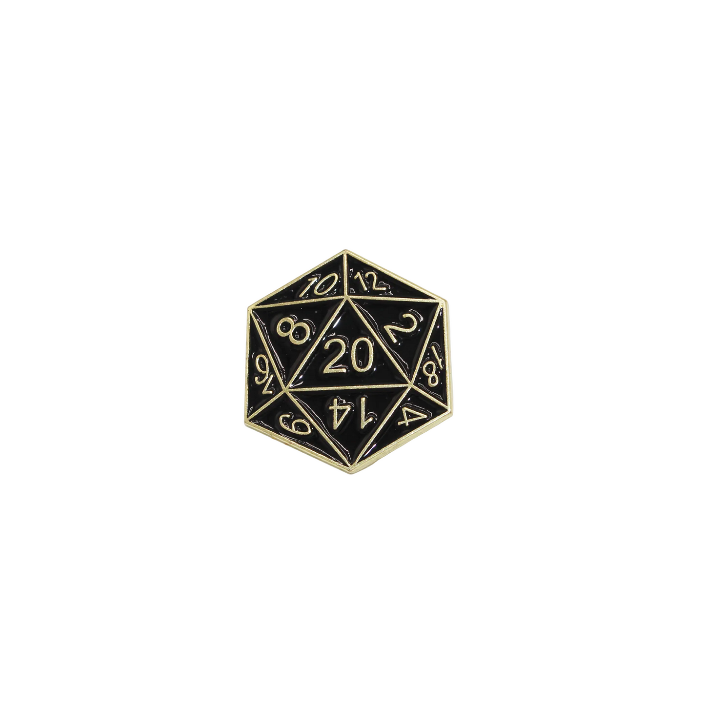 D&D Enamel Pin - D20