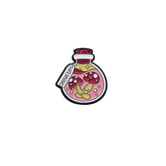 D&D Enamel Pin - Drink Up Potion
