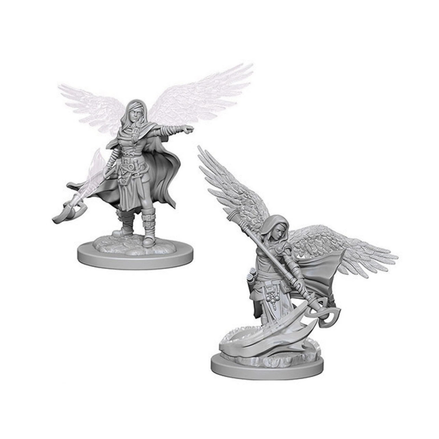 Female Aasimar Wizard Miniature