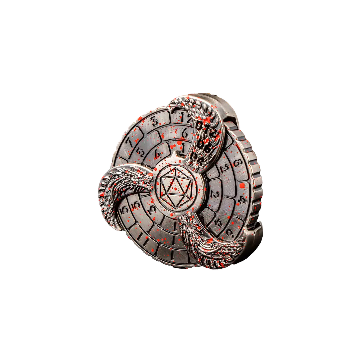 Fidget Spinner Dice - Blood