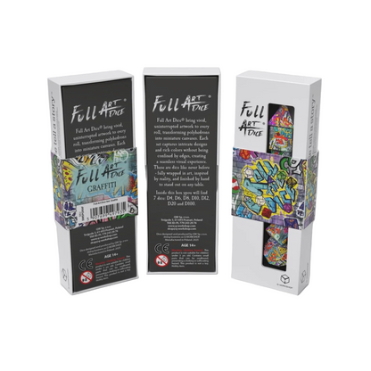 Full Art Dice - Graffiti