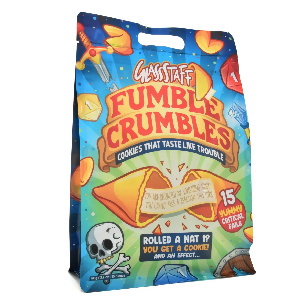 Fumble Crumbles - Critical Fail Cookies