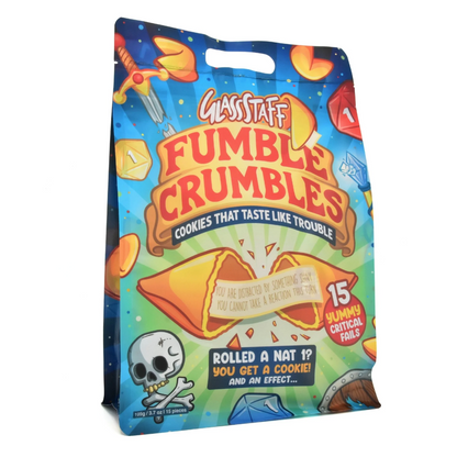Fumble Crumbles - Critical Fail Cookies