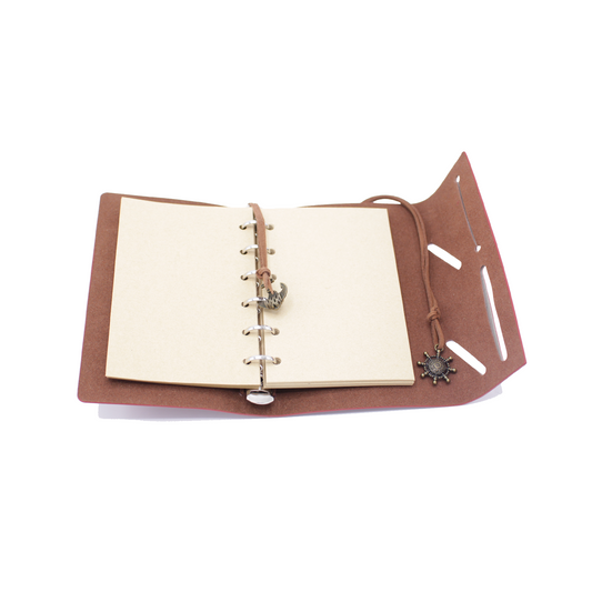 Faux-Leather Notebook - Black