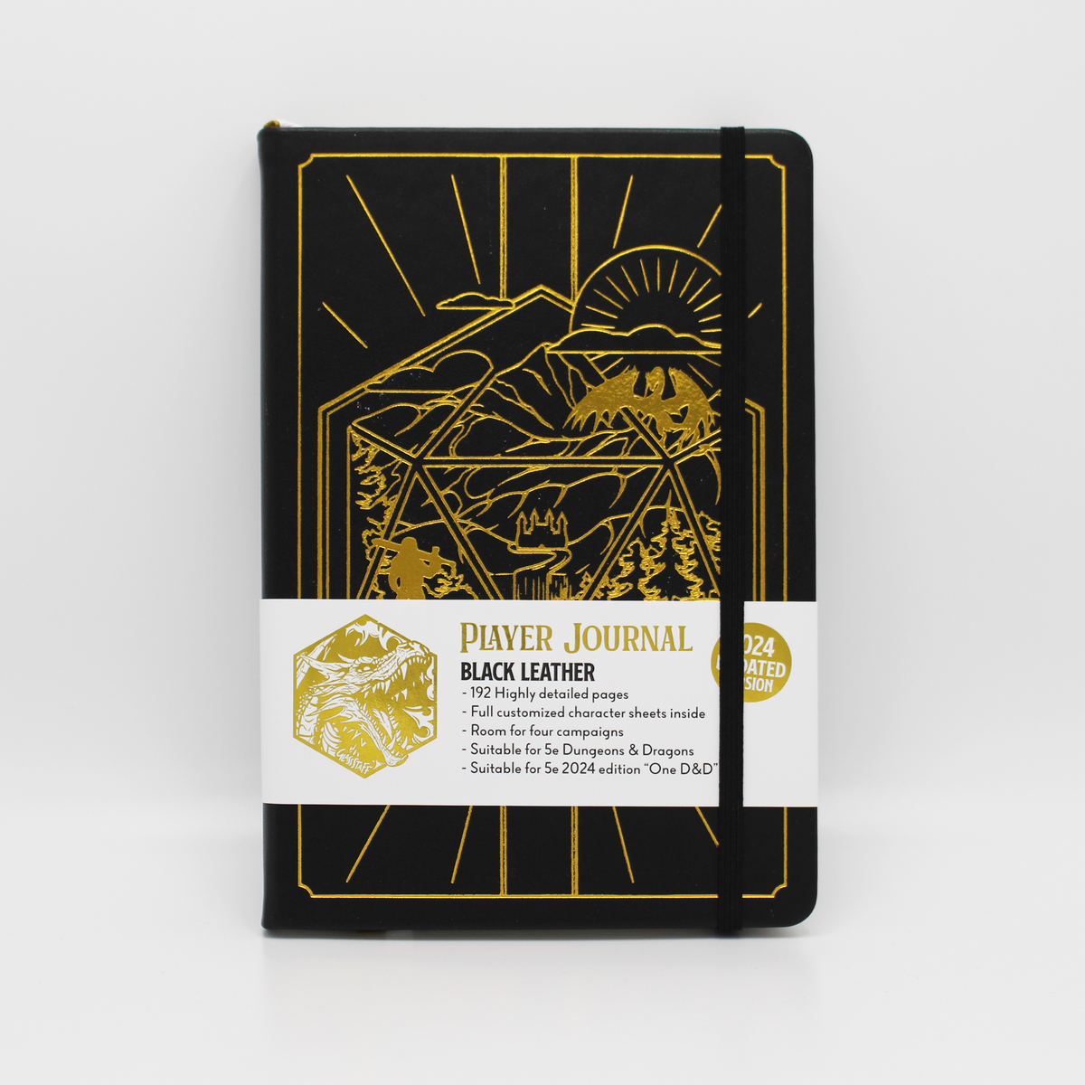 D&D 5E Player Journal - Black