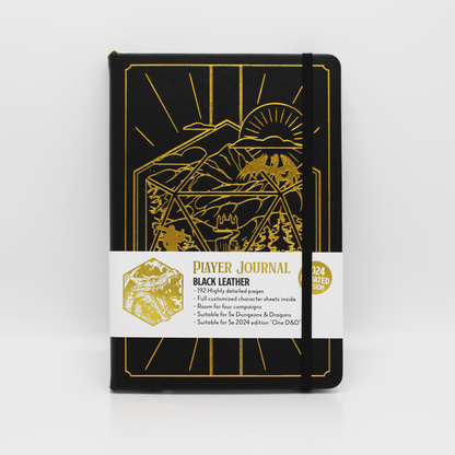 D&D 5E Player Journal - Black