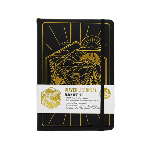 D&D 5E Player Journal - Black