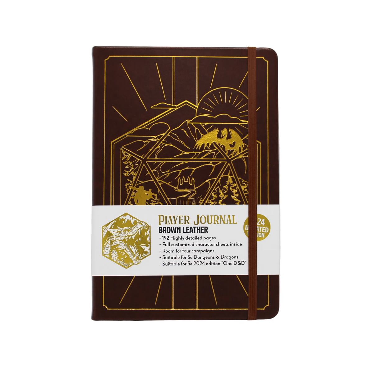 D&D 5E Player Journal - Brown