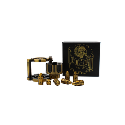 Revolver Bullet Dice - Gold