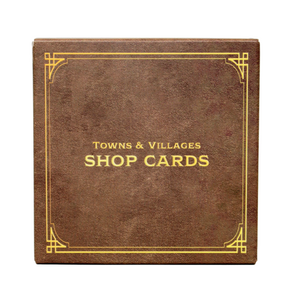 Towns & Villages - Shop cards